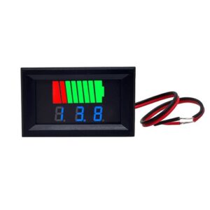 Afficheur de capacité de batterie tension 6-60v