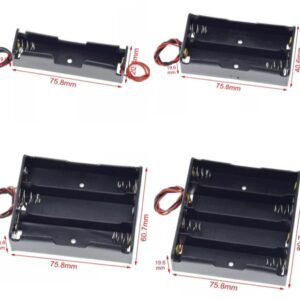 Boîtier Porte-Pile Lithium avec Fils