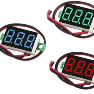 Afficheur de capacité de batterie 4.7v-32v DC