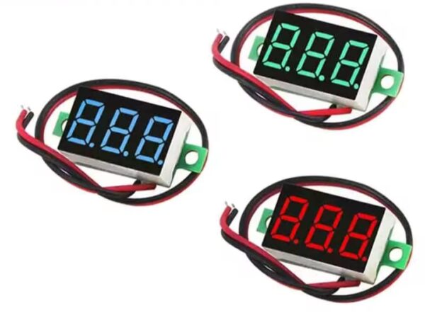 Afficheur de capacité de batterie 4.7v-32v DC