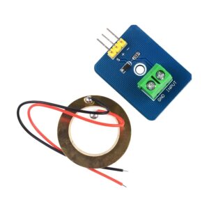 Capteur de vibration piézoélectrique avec Controleur analogique