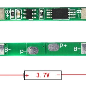 Carte de protection de batterie au lithium BMS 1S 3A