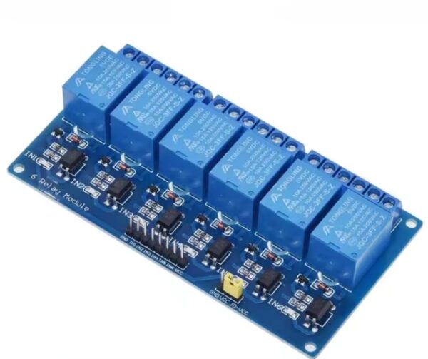Module Relais 6 Canaux 5V Compatible Arduino