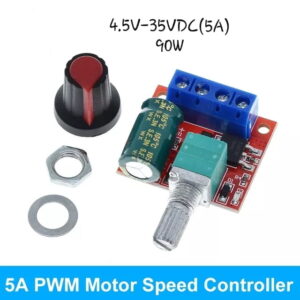 Régulateur de moteur 3-35VDC 90W 5A DC