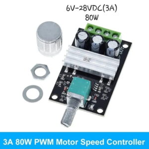 Régulateur de moteur 6-28VDC 80W 3A DC