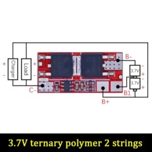 Carte de Protection BMS 2S 10A – Batterie Lithium 7.4V
