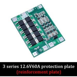 Carte de Protection BMS 3S 60A – Batterie Lithium 11.1V Haute Puissance