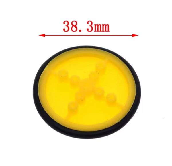 Roue en Caoutchouc 410 pour Robot – Pneu Compatible Arduino, Rotation 360° et Montage Moteur TT