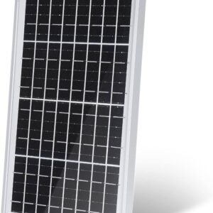 Panneau solaire polycristallin 12V 10W – Taille: 350 x 235 x 17 MM