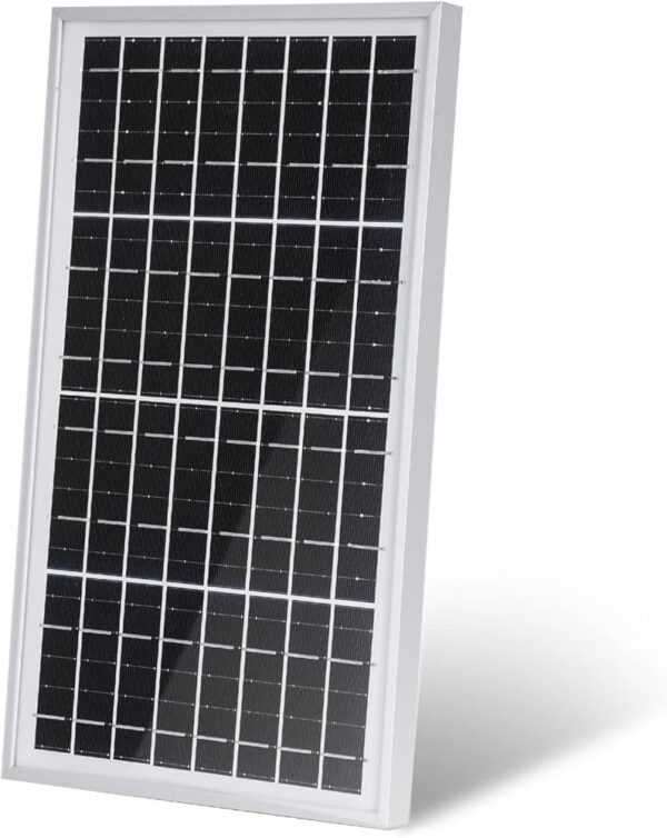 Panneau solaire polycristallin 12V 10W – Taille: 350 x 235 x 17 MM