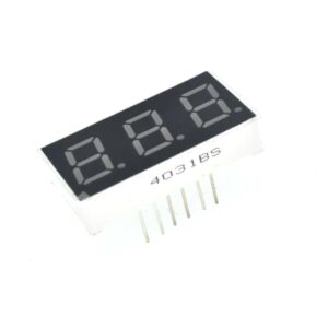 Afficheur 7 segment Anode ou Cathode commune 3 chiffre 0,56 pouce