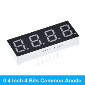 Afficheur 7 segments 4 chiffres 0,56" – Anode/Cathode Commune