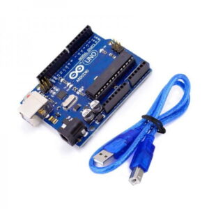 Carte Arduino UNO R3 DIP avec câble USB – Microcontrôleur polyvalent à puce remplaçable