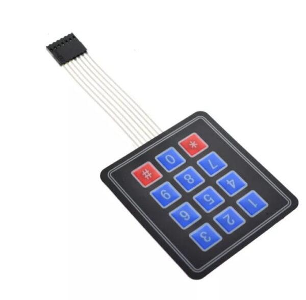 Clavier à matrice 4*3