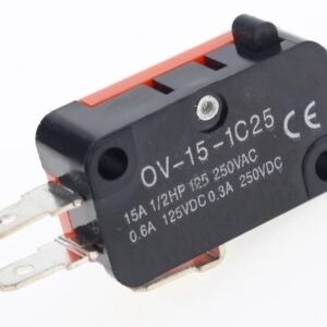 Interrupteur de fin de course 15A 250V 3 broches