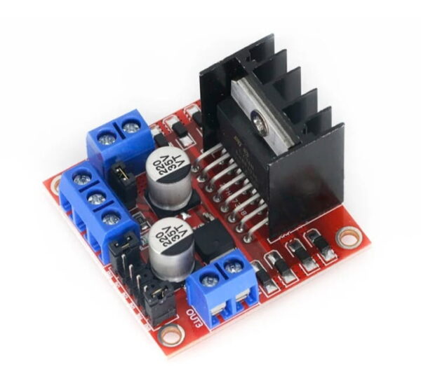 Module Driver de Moteur L298N – Contrôleur double canal 2A pour Arduino et Robotique