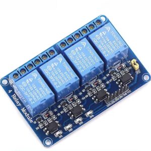 Module Relais 4 Canaux 5V – Contrôle Facile pour Arduino et Projets Électroniques