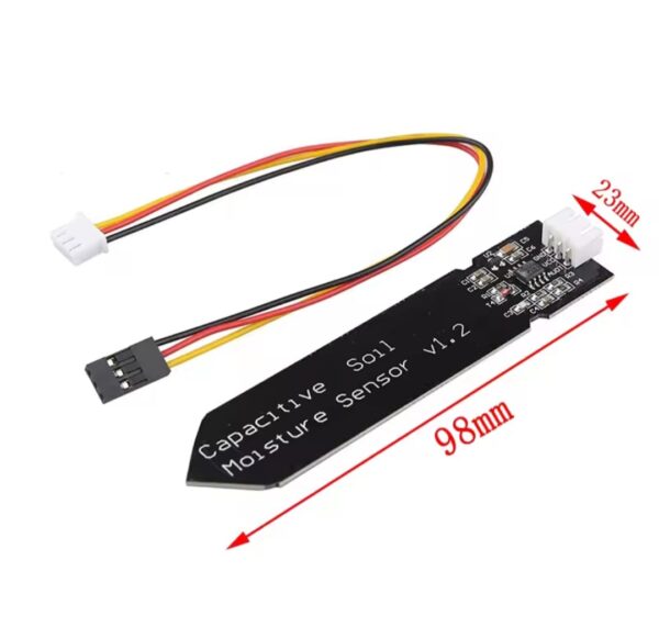 Capteur Capacitif d’Humidité du Sol V1.2 – Capteur de Plante Résistant à la Corrosion pour Arduino
