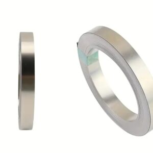 Bande de nickel pur 0,1×8 mm – Longueur 1m