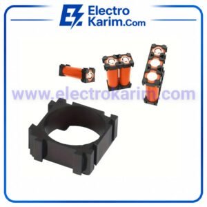 Support plastique pour batteries 18650
