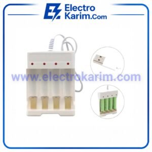 Chargeur de piles AA/AAA intelligent